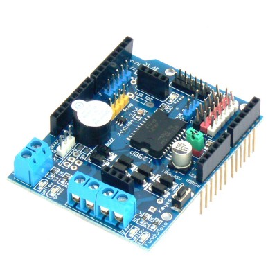 Motor Shield 2А L298P на 2 мотора для Arduino UNO/Mega