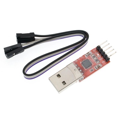 Конвертер USB-UART на базе чипа CP2102