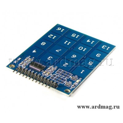Сенсорная клавиатура 4х4 TTP229