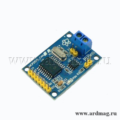 Контроллер шины CAN с интерфейсом SPI MCP2515