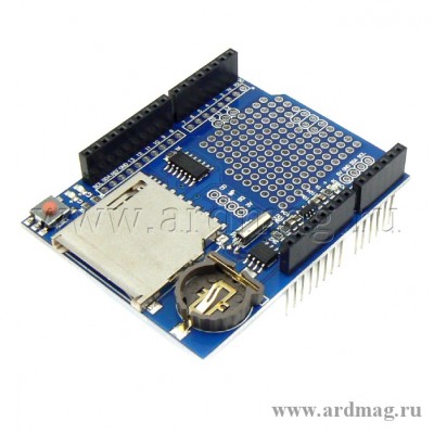 Arduino UNO/Mega RTC+SD+Prototype Shield